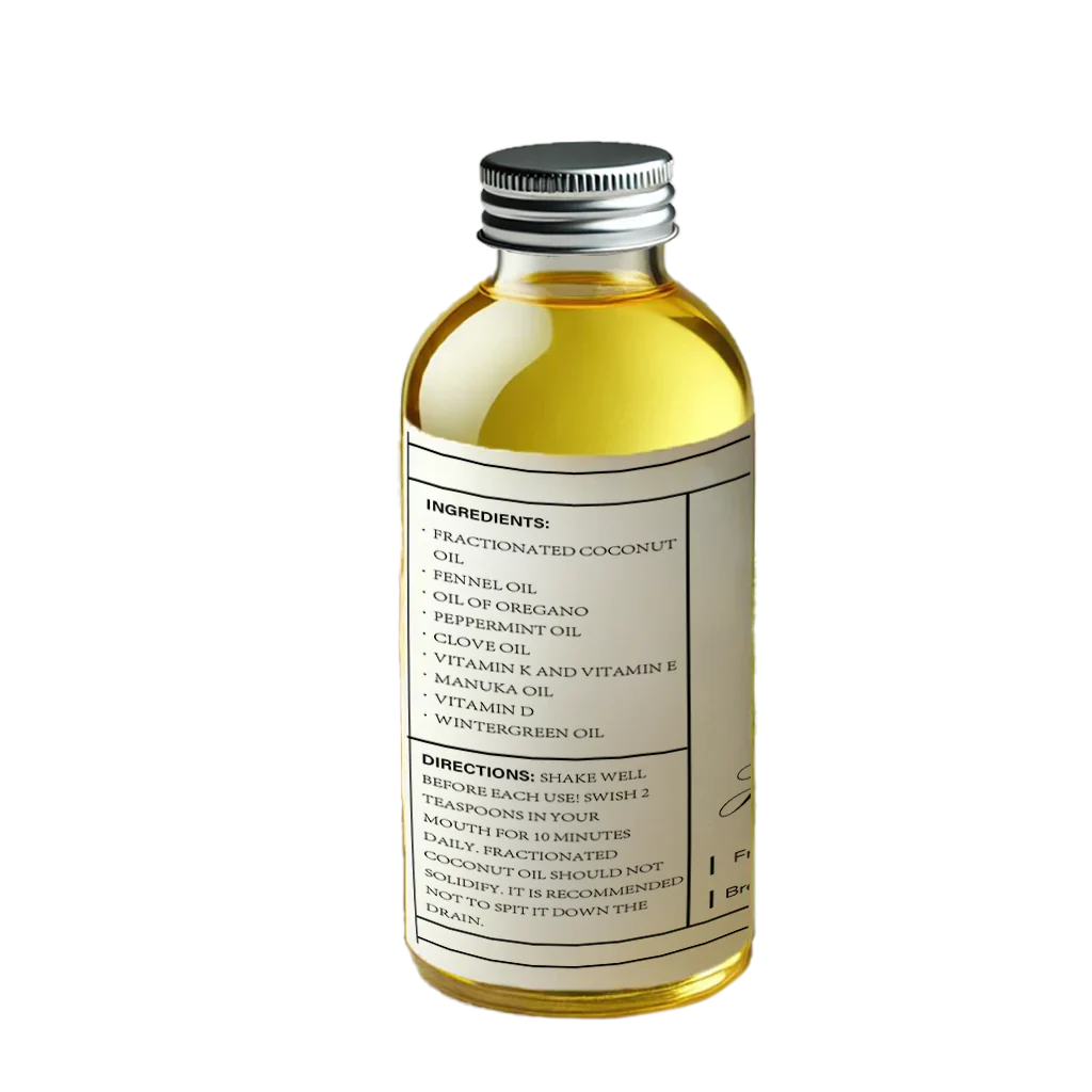 ORGANIC COCONUT + PEPPERMINT PULLING OIL
