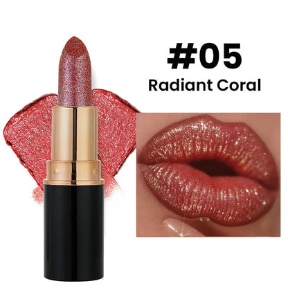 💋💋 Waterproof Long Lasting Moisturising Glitter Lipstick