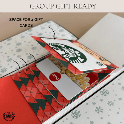 🏆Flash Sale⚡ 50K+ SOLD! Almost Gone-🎅Handmade Christmas gift card booklet
