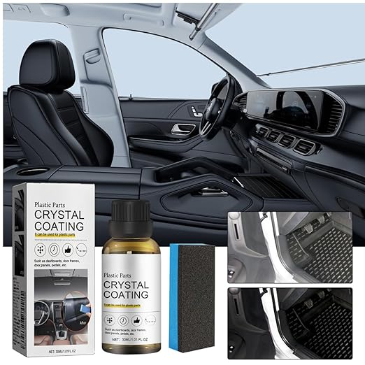 🔥Last Day 49% OFF🔥Crystal Coating Refurbish Agent With Sponge🚗(BUY 2 GET 1 FREE)