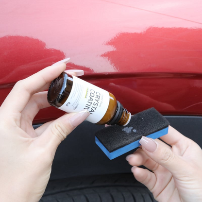 🔥Last Day 49% OFF🔥Crystal Coating Refurbish Agent With Sponge🚗(BUY 2 GET 1 FREE)