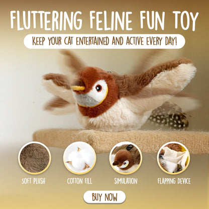 Chirping Cat Bird Toy