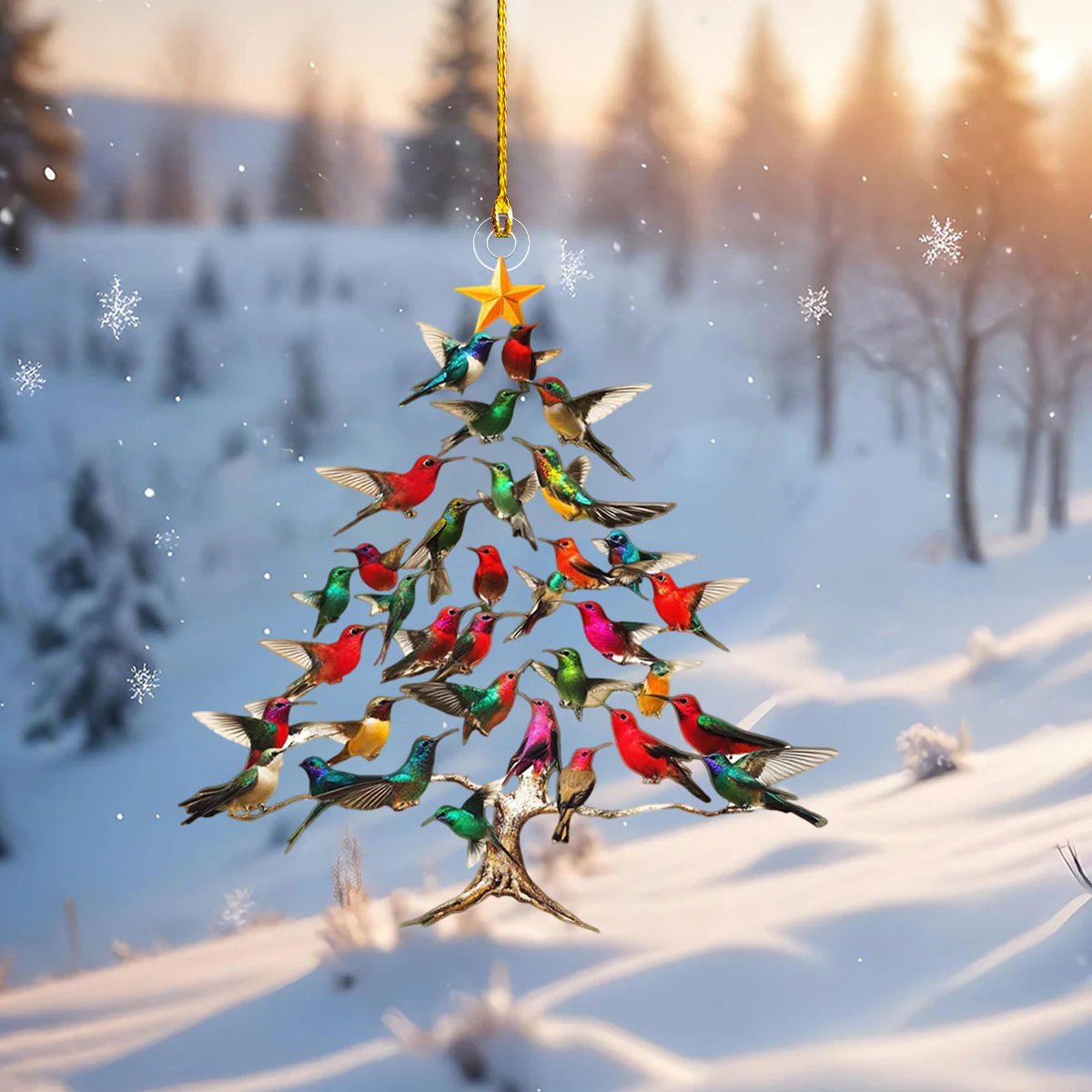 🐦🎄Hummingbird Christmas Ornament-Gift For Hummingbird Lover-2025 New Release
