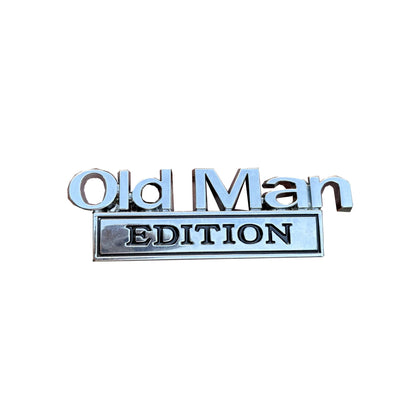 🔥🔥BUY 1 GET 1 FREE 🚗 Old Man Edition Car Emblem