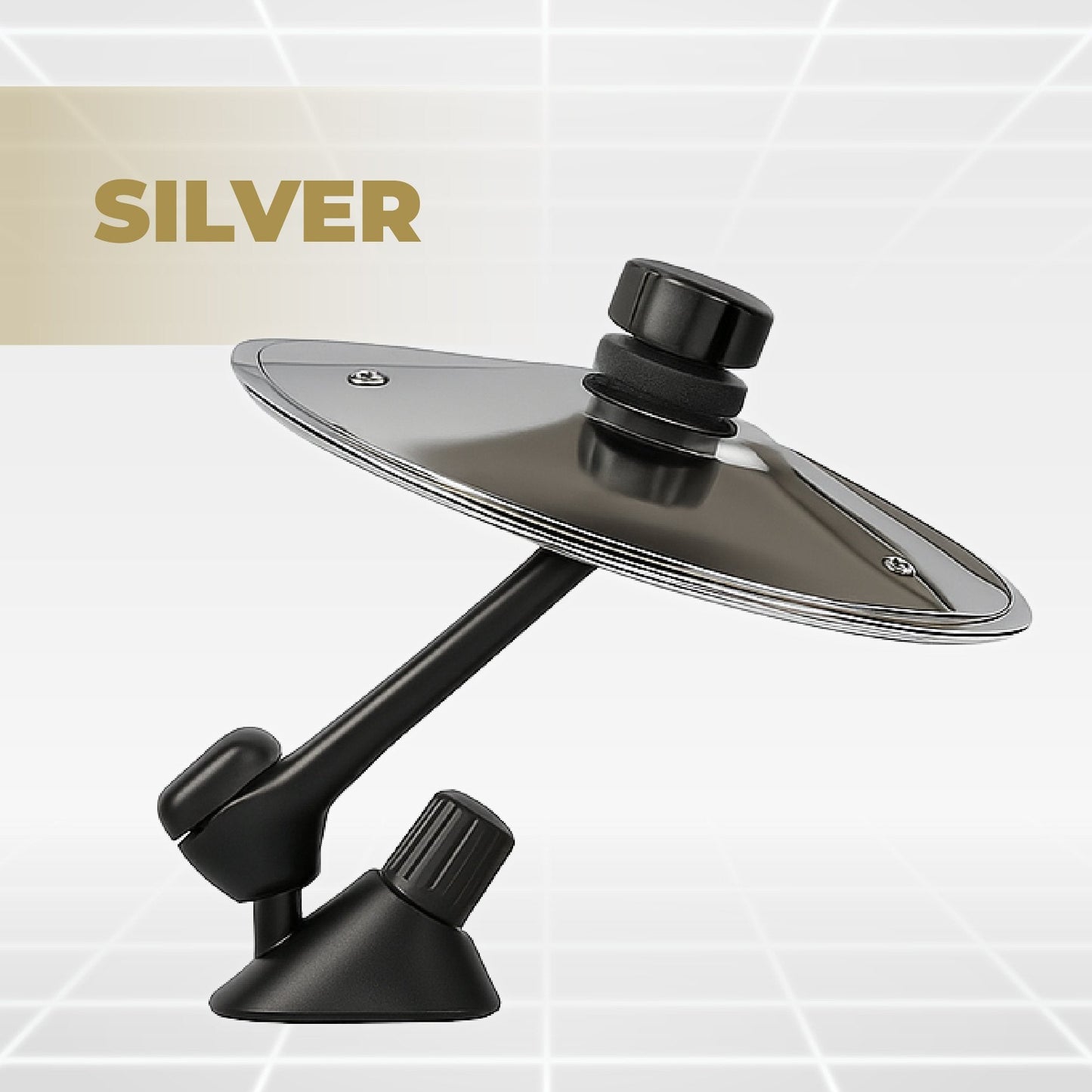 Mini Car Drum Cymbal – Air Vent Mount with Adjustable