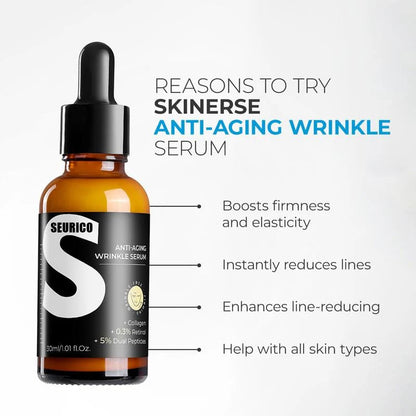 🔥LAST DAY 49% OFF-Retinol & Peptide Anti-Aging Wrinkle Serum, Brightening Serum for Fine Lines