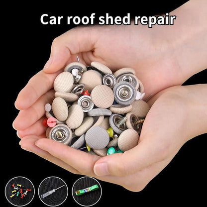 🚗Repair essential🔥Special buckle for fixing and repairing a car roof covering that has fallen off