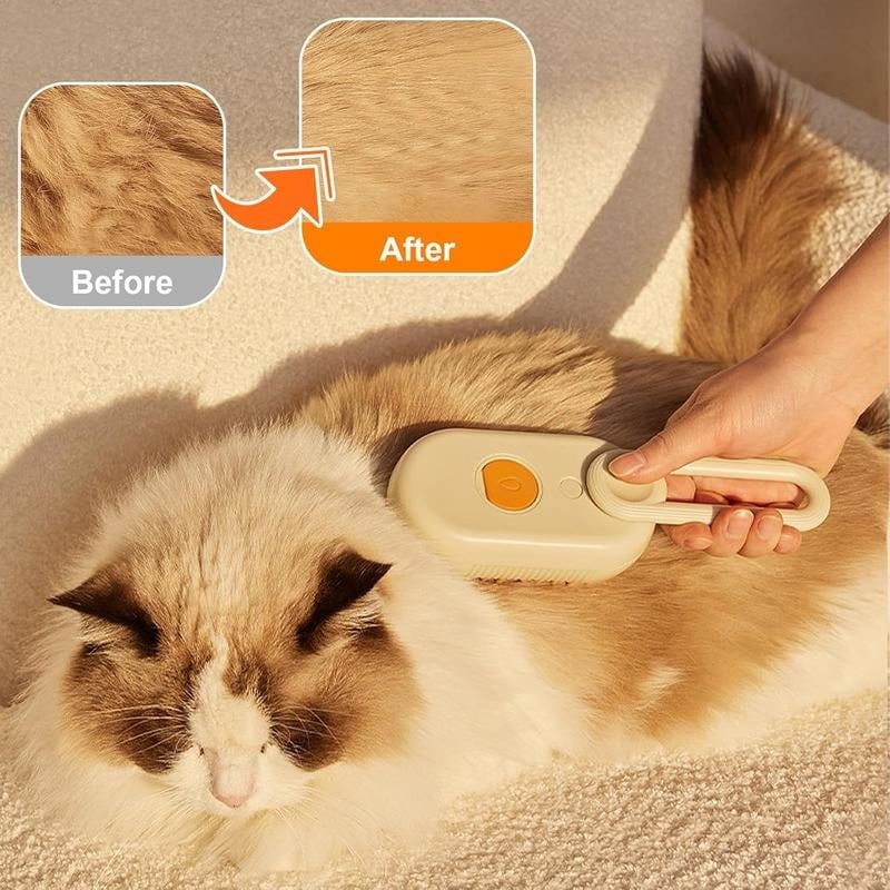 Last Day Promotion 49% OFF✨- 🔥Pet Steam Brush
