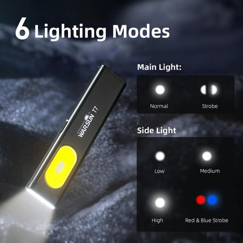 🔥LAST DAY ONLY 49% OFF🔥Pocket-Sized Multi-Mode LED Flashlight