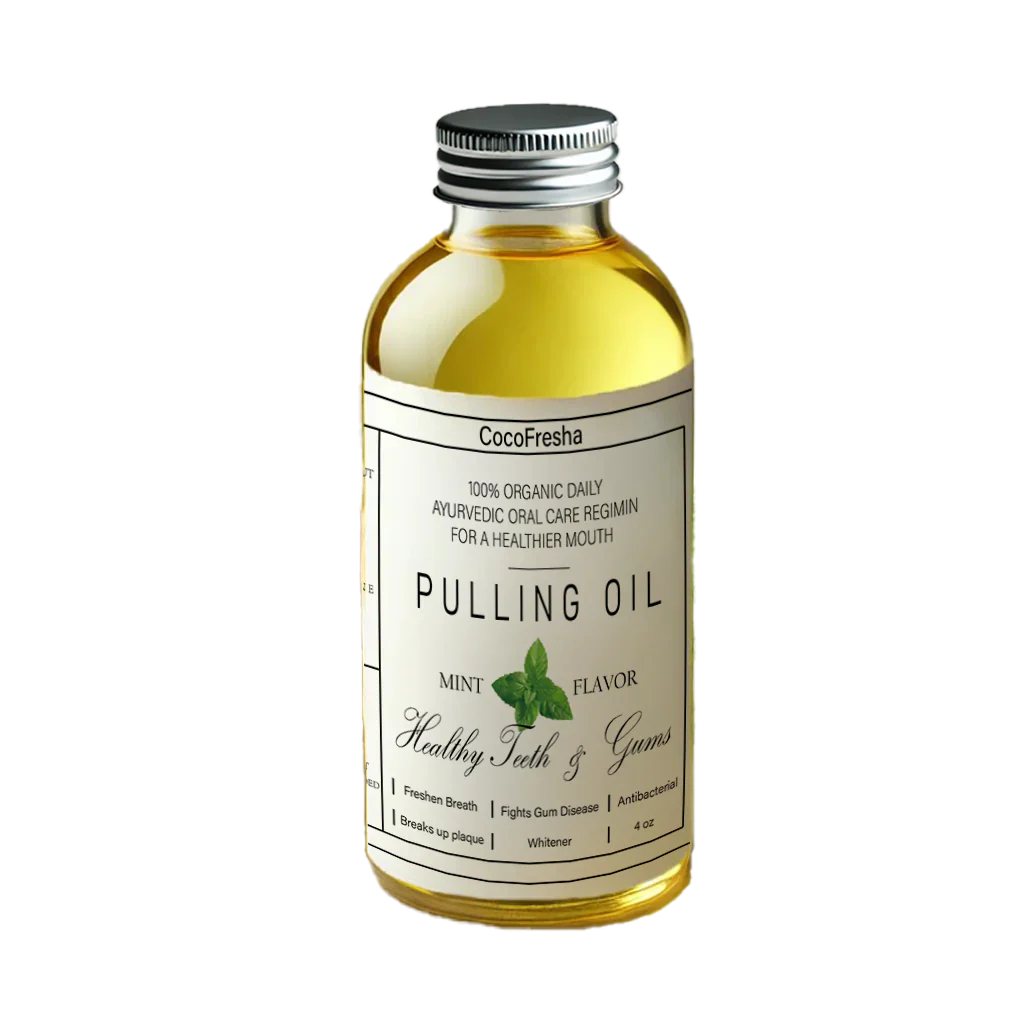 ORGANIC COCONUT + PEPPERMINT PULLING OIL