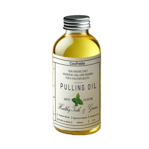 ORGANIC COCONUT + PEPPERMINT PULLING OIL