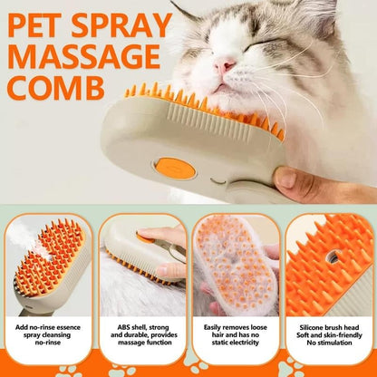 Last Day Promotion 49% OFF✨- 🔥Pet Steam Brush