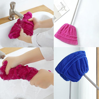 🔥LAST DAY 49% OFF -Broom Mop Sleeve – Dual Use Wet & Dry Absorbent Cleaning Cover for Household Dust
