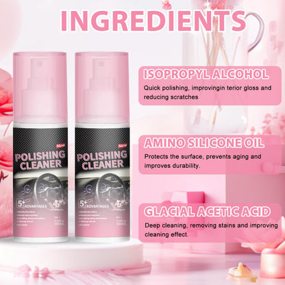 Timeno 2025 New Polishing Cleaner Car Interior
