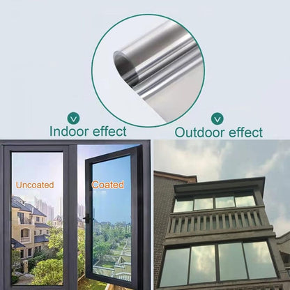 Window Film – Heat & Sunlight Insulation (120 x 100 cm)