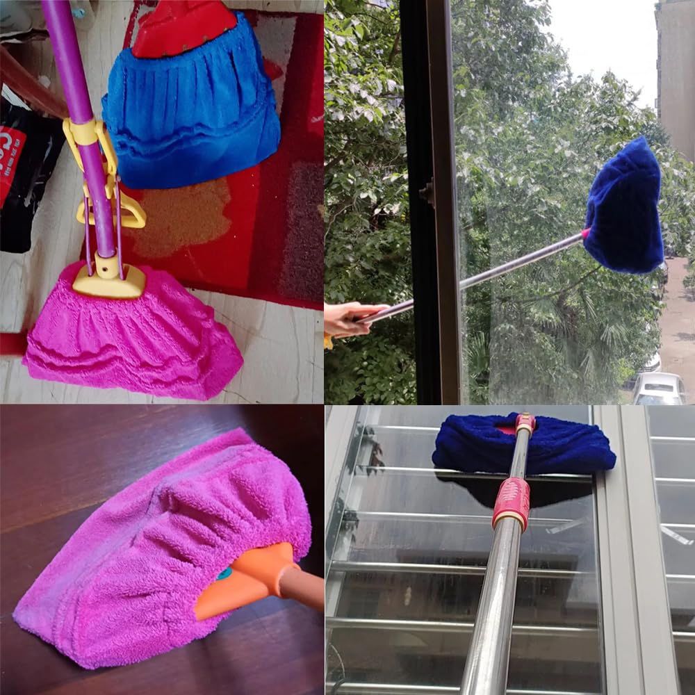🔥LAST DAY 49% OFF -Broom Mop Sleeve – Dual Use Wet & Dry Absorbent Cleaning Cover for Household Dust