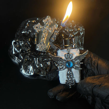 Handcrafted Metal Dual Flame Torch Lighter