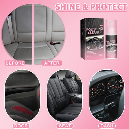 Timeno 2025 New Polishing Cleaner Car Interior