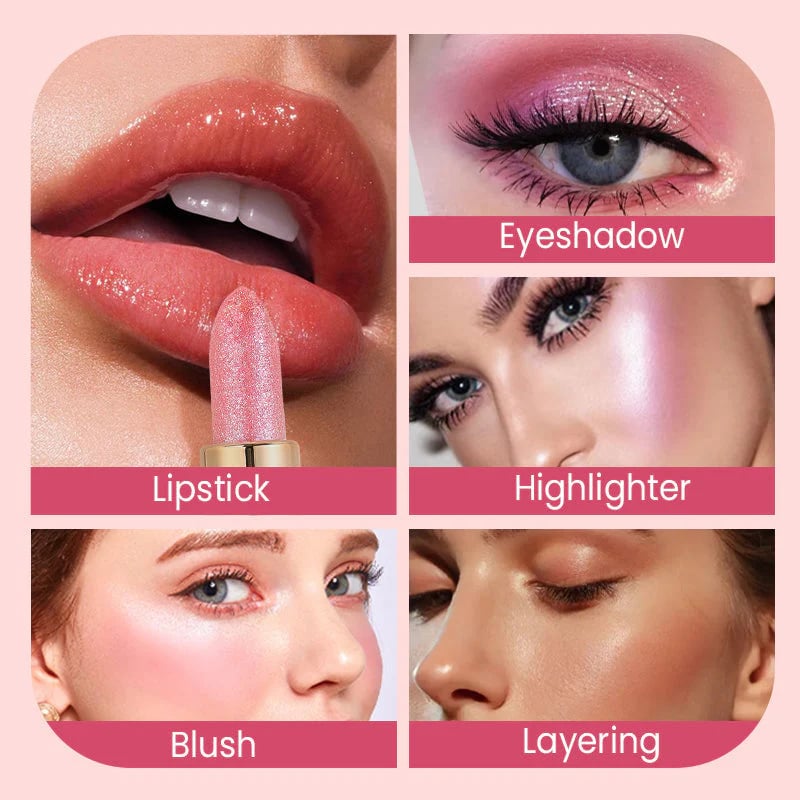 💋💋 Waterproof Long Lasting Moisturising Glitter Lipstick