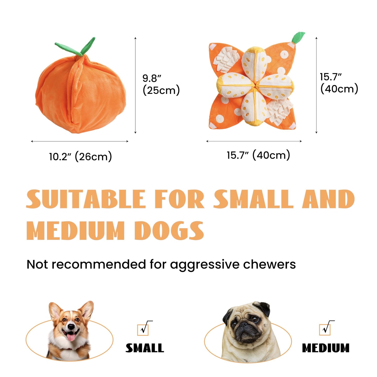 Hide and Seek Plush Dog Toys