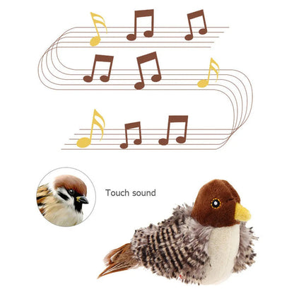 Chirping Cat Bird Toy
