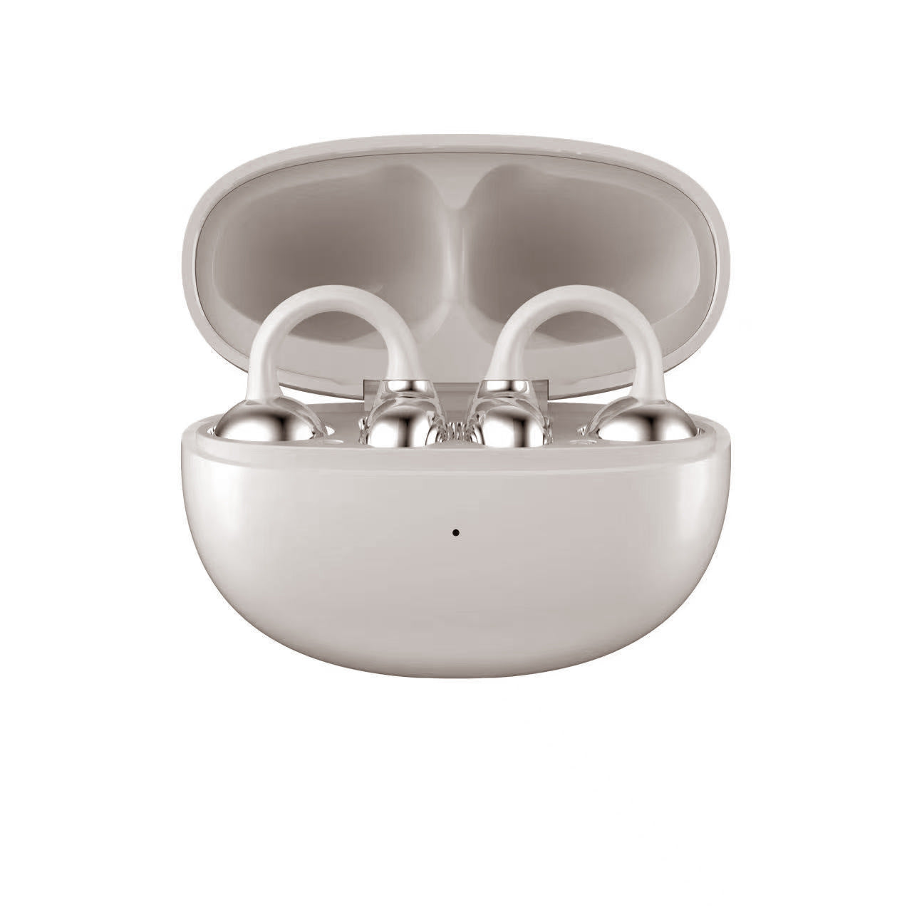 🔥Last Day 49%Off-Crystal Butterfly Wireless Clip-On Earphones – Glam Meets Tech