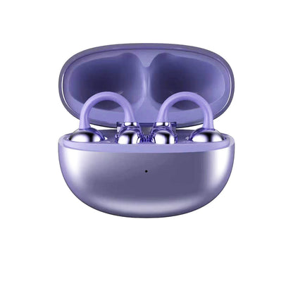 🔥Last Day 49%Off-Crystal Butterfly Wireless Clip-On Earphones – Glam Meets Tech