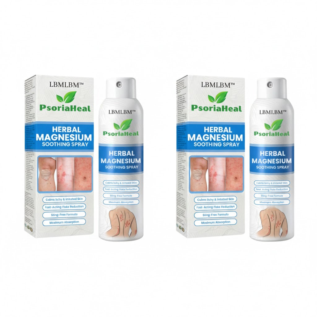 🆙🌿LBMLBM™ PsoriaHeal Herbal Magnesium Soothing Spray