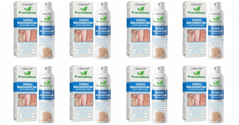 🌿LBMLBM™ PsoriaHeal Herbal Magnesium Soothing Spray⭐