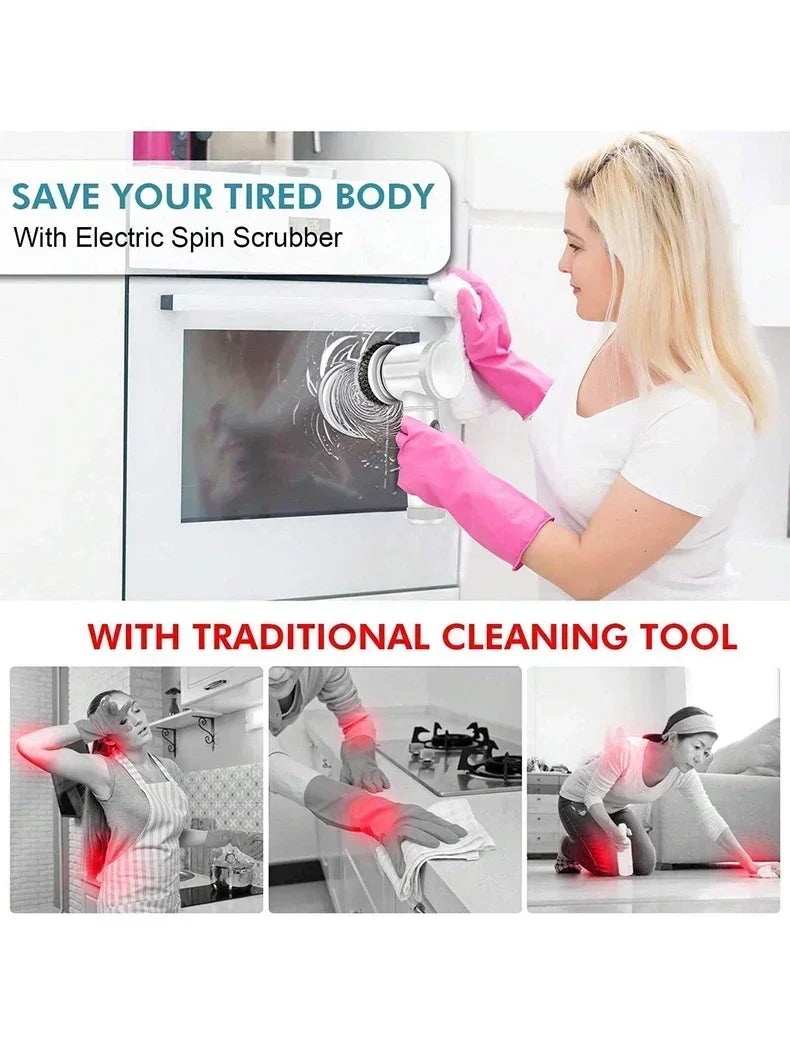 Electric Spin Scrubber