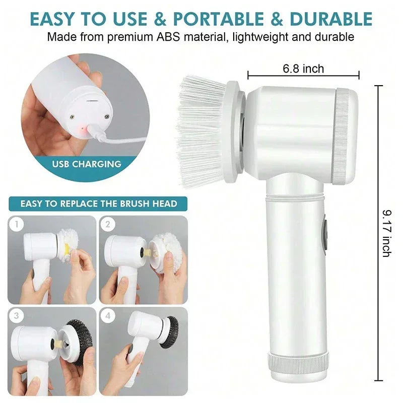 Electric Spin Scrubber