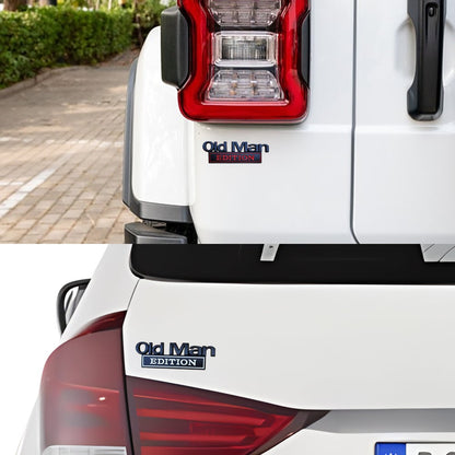 🔥🔥BUY 1 GET 1 FREE 🚗 Old Man Edition Car Emblem