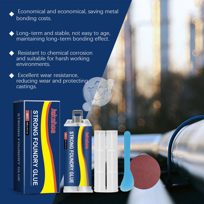🔥LAST DAY 49% OFF - Casting Repair Glue✨(Industrial-Strength, Non-Toxic, Quick-Set Bonding for Metal & More)