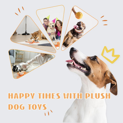 Hide and Seek Plush Dog Toys