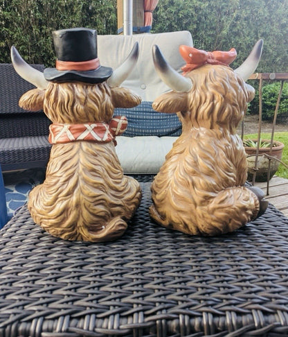 🔥LAST DAY 49% OFF - 2025 Thanksgiving Highland Cow Set D01