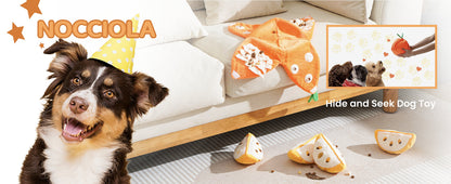 Hide and Seek Plush Dog Toys