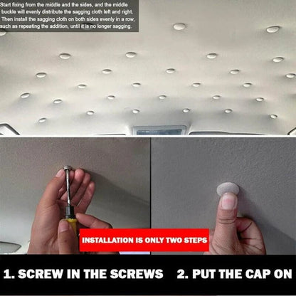 🚗Repair essential🔥Special buckle for fixing and repairing a car roof covering that has fallen off