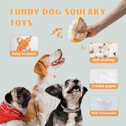 Hide and Seek Plush Dog Toys