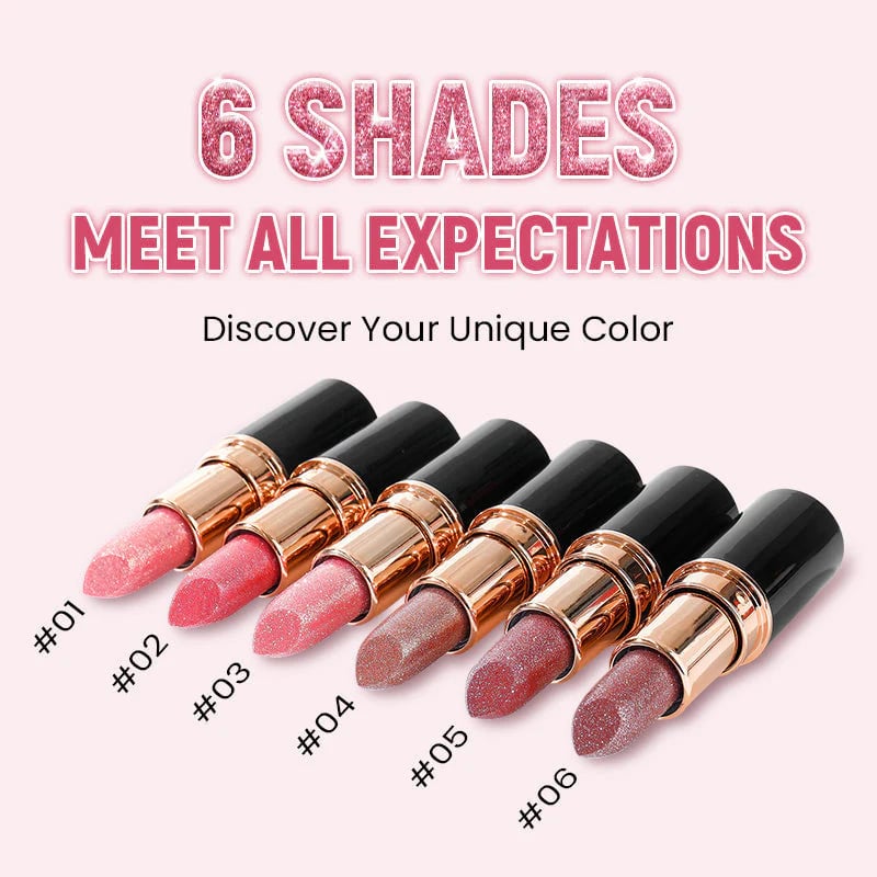 💋💋 Waterproof Long Lasting Moisturising Glitter Lipstick