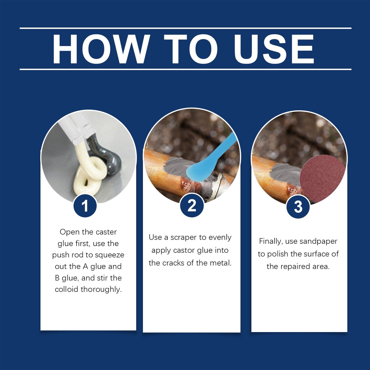 🔥LAST DAY 49% OFF - Casting Repair Glue✨(Industrial-Strength, Non-Toxic, Quick-Set Bonding for Metal & More)