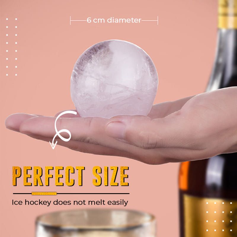 🎁Food Grade Stackable Slow Melting DIY Ice Ball For Cocktail Whiskey