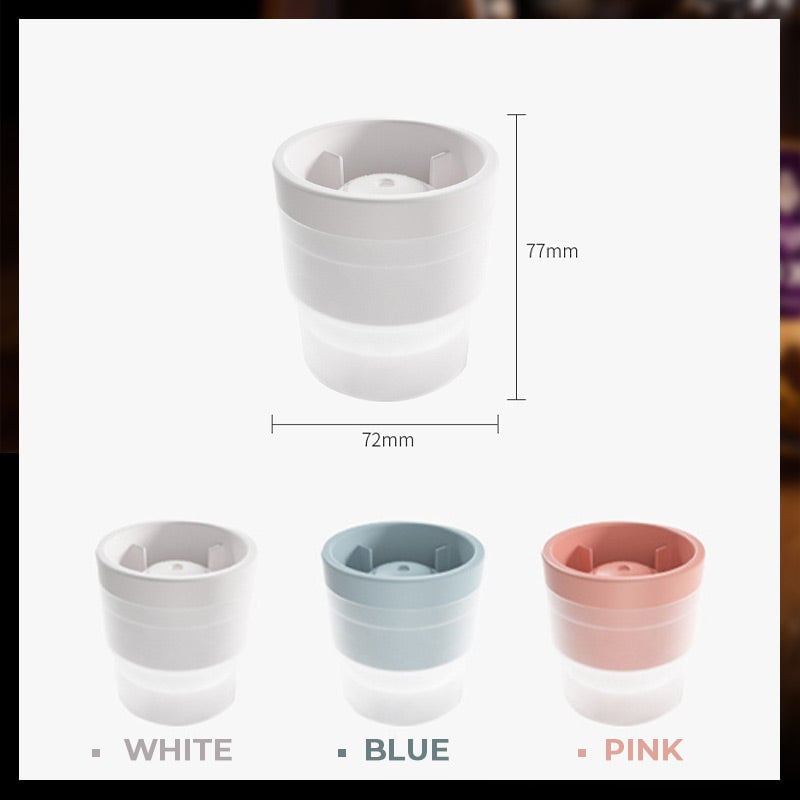 🎁Food Grade Stackable Slow Melting DIY Ice Ball For Cocktail Whiskey